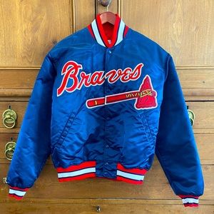 Vintage Starter Large Atlanta Braves jacket